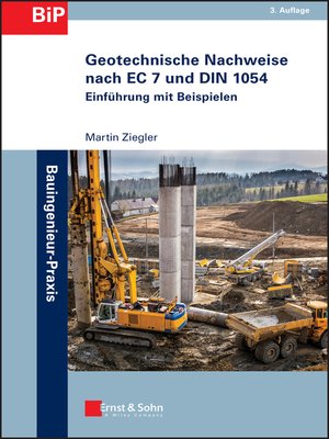 cover image of Geotechnische Nachweise nach EC 7 und DIN 1054